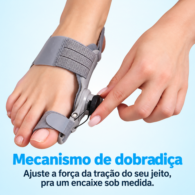 Mecanismo de dobradiça: ajuste a força da tração do seu jeito